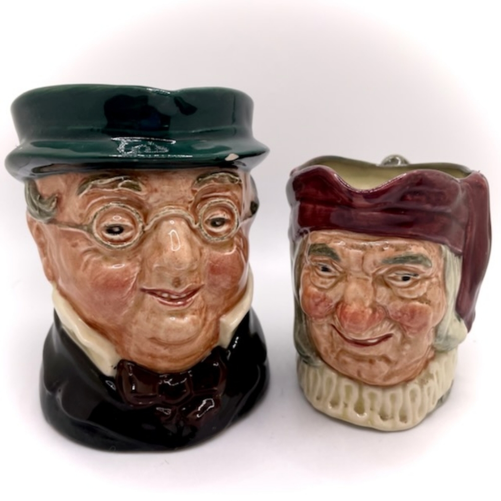 Royal Doulton Mr. Pickwick/Simon the Cellar Mug Set